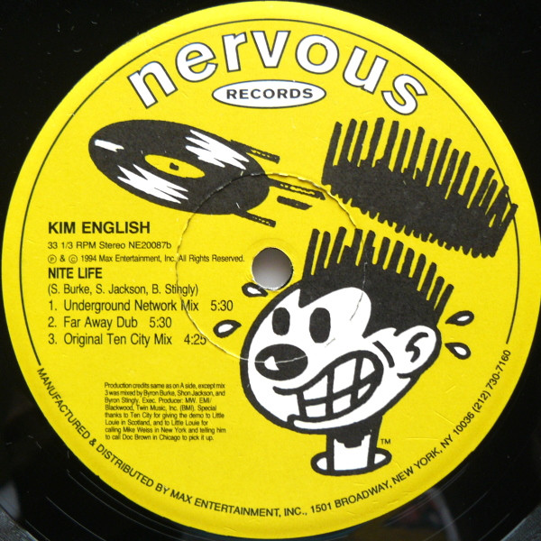 Kim English - Nite Life | Nervous Records (NE 20087) - 2 Kim English - Nite Life | Nervous Records (NE 20087) - 2