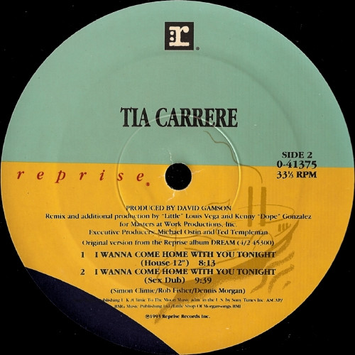 Tia Carrere - State Of Grace / I Wanna Come Home With You Tonight | Reprise Records (0-41375) - 4 Tia Carrere - State Of Grace / I Wanna Come Home With You Tonight | Reprise Records (0-41375) - 4