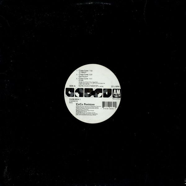 CeCe Peniston - Crazy Love | A&M Records (31458 0034 1) - main CeCe Peniston - Crazy Love | A&M Records (31458 0034 1) - main