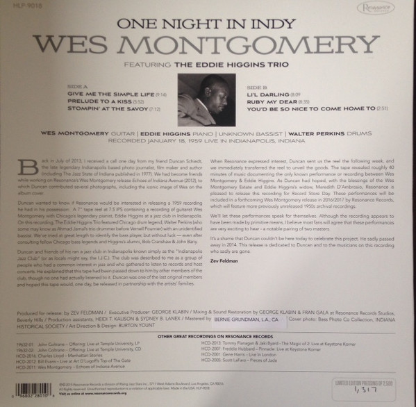 One Night In Indy