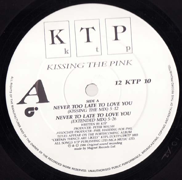 K T P - Never Too Late To Love You | Magnet (12 KTP 10) - 3