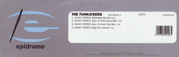 The Funkateers - Funky People | Epidrome (EPD 665000 6) - 3 The Funkateers - Funky People | Epidrome (EPD 665000 6) - 3
