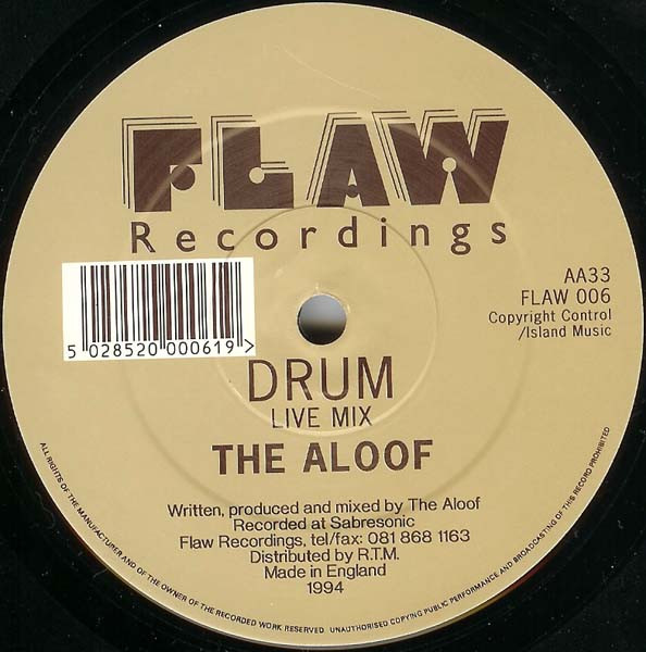 The Aloof - Society / Drum (Live Mix) | Flaw Recordings (FLAW 006) - 2 The Aloof - Society / Drum (Live Mix) | Flaw Recordings (FLAW 006) - 2