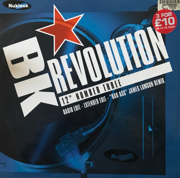 BK - Revolution (12" Number Three) | Nukleuz (NUKFB 0437) - main