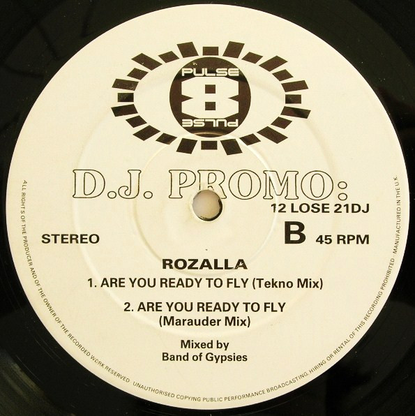 Rozalla - Are You Ready To Fly | Pulse-8 Records (12 LOSE 21DJ) - 2 Rozalla - Are You Ready To Fly | Pulse-8 Records (12 LOSE 21DJ) - 2