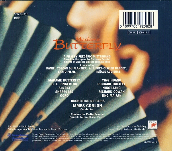 James Conlon / Orchestre De Paris / Chœur de Radio France - Madame Butterfly (Original Soundtrack) | Sony Classical (S2K 69258) - 2 James Conlon / Orchestre De Paris / Chœur de Radio France - Madame Butterfly (Original Soundtrack) | Sony Classical (S2K 69258) - 2