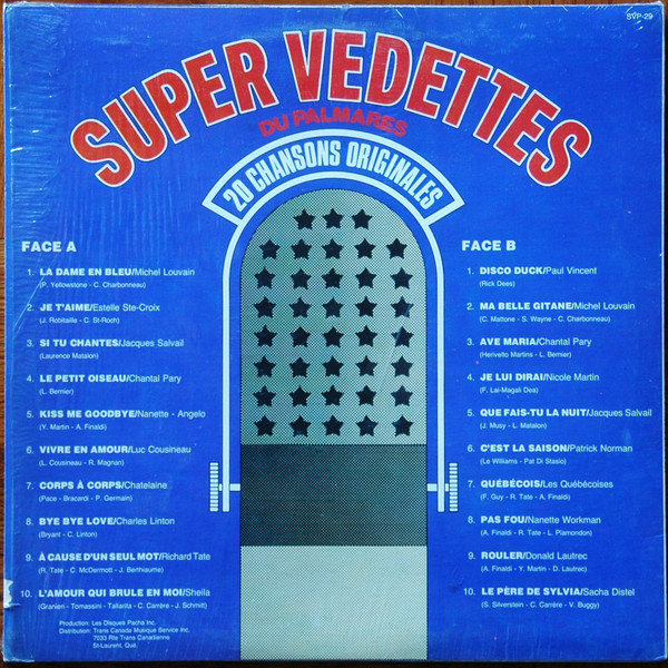 Various - Super Vedettes Du Palmares | Pacha (SVP-29) - 2 Various - Super Vedettes Du Palmares | Pacha (SVP-29) - 2