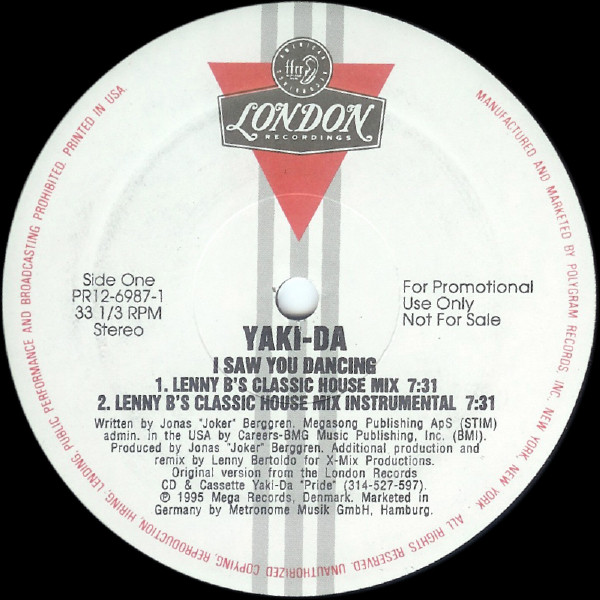 Yaki-Da - I Saw You Dancing | FFRR (PR12 6987-1) - main Yaki-Da - I Saw You Dancing | FFRR (PR12 6987-1) - main