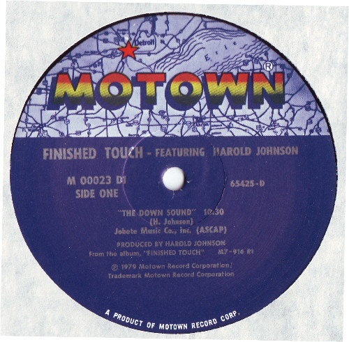 Finished Touch - The Down Sound / Need To Know You Better | Motown (M 00023 D1)