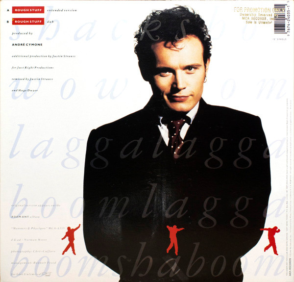 Adam Ant - Rough Stuff | MCA Records (MCA 24035) - 2 Adam Ant - Rough Stuff | MCA Records (MCA 24035) - 2
