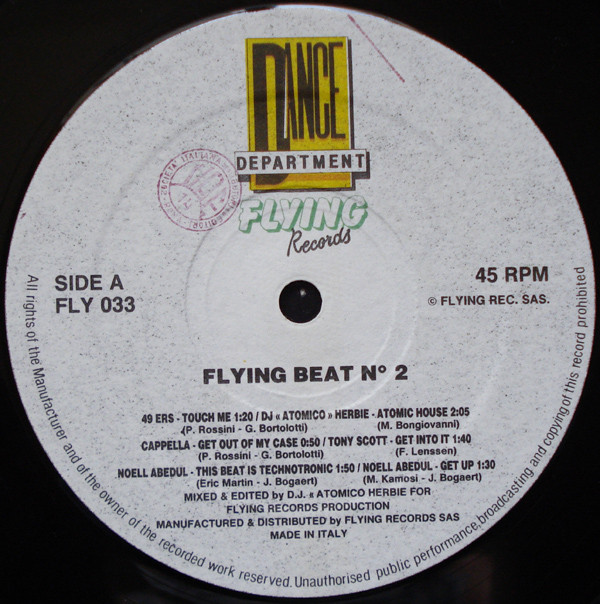 Various - Flying Beat N2 | Flying Records (FLY 033) - 3 Various - Flying Beat N2 | Flying Records (FLY 033) - 3