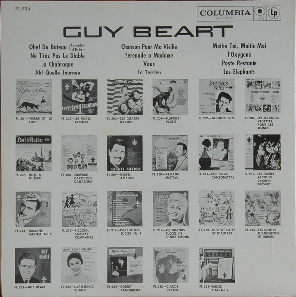 Guy Béart - Guy Béart No.2 | Columbia (FL.250) - 2