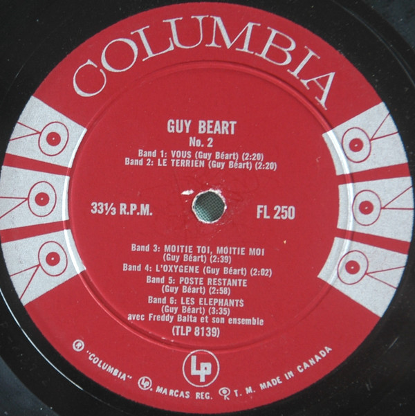 Guy Béart - Guy Béart No.2 | Columbia (FL.250) - 4