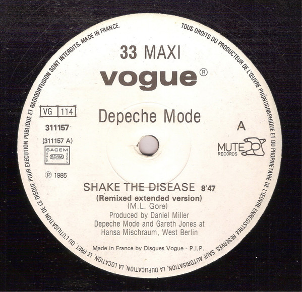 Shake The Disease (Remixed Extended Version)