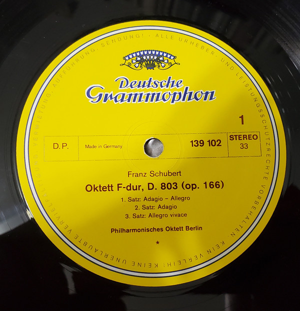 Oktett F-dur, D.803