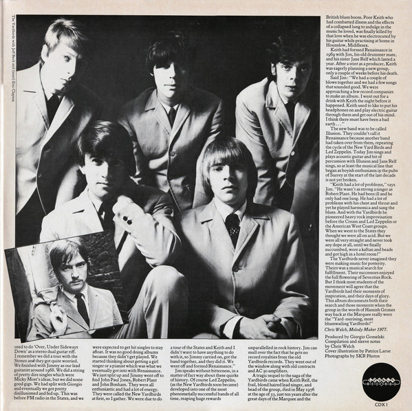 The Yardbirds - Shapes Of Things | Charly Records (CDX 1) - 3 The Yardbirds - Shapes Of Things | Charly Records (CDX 1) - 3