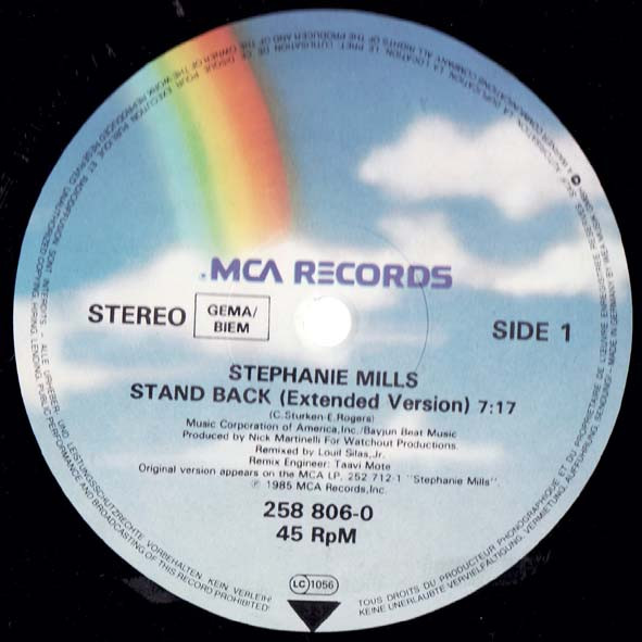 Stephanie Mills - Stand Back | MCA Records (258 806-0) - 2