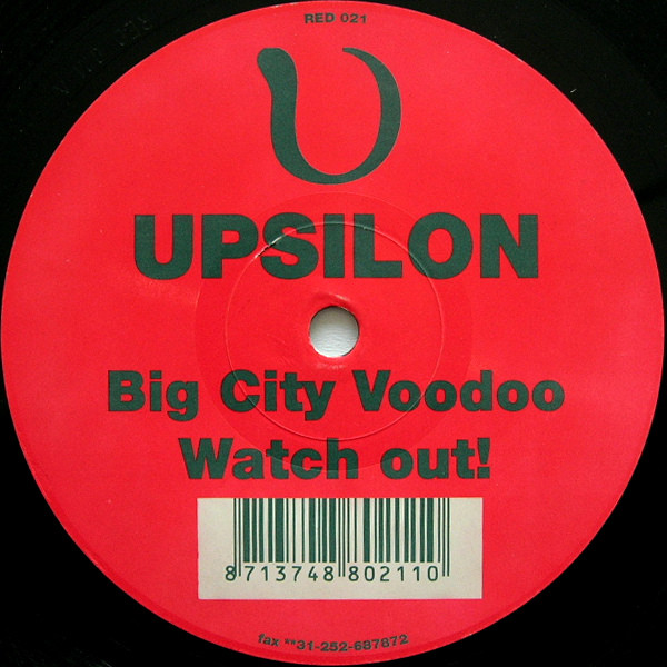 Upsilon - Big City Voodoo | RED (RED 021) - main Upsilon - Big City Voodoo | RED (RED 021) - main