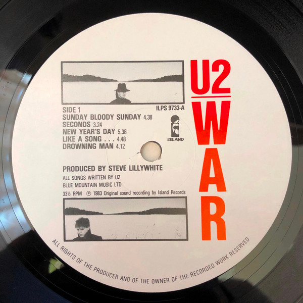 U2 - War | Island Records (ILPS 9733) - 5 U2 - War | Island Records (ILPS 9733) - 5