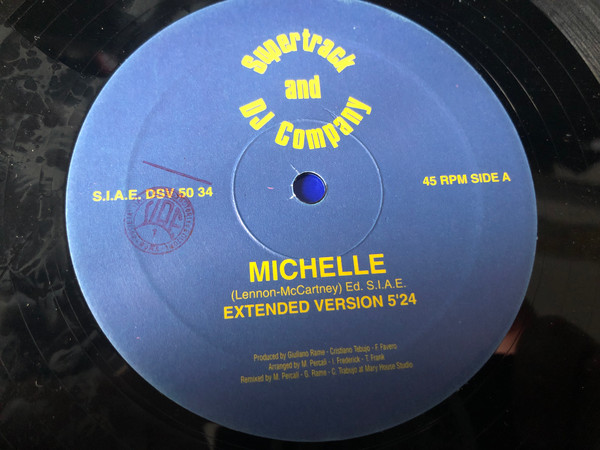 Supertrack And DJ Company - Michelle | Disc-O-Very Records (DSV 5034) - 2 Supertrack And DJ Company - Michelle | Disc-O-Very Records (DSV 5034) - 2