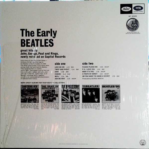 The Early Beatles