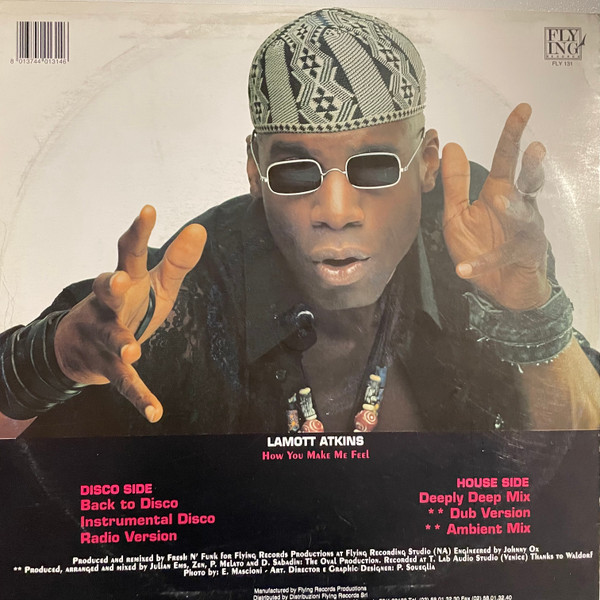Lamott Atkins - How You Make Me Feel | Flying Records (FLY 131) - 2 Lamott Atkins - How You Make Me Feel | Flying Records (FLY 131) - 2