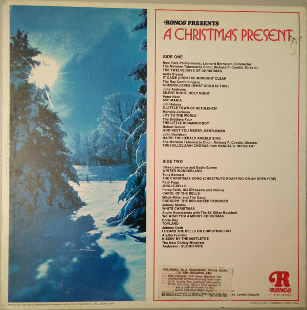 Various - A Christmas Present | Ronco (P 11772) - 2 Various - A Christmas Present | Ronco (P 11772) - 2