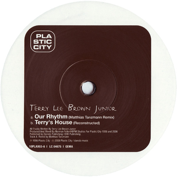 Terry Lee Brown Junior - Our Rhythm | Plastic City (10plax03-6) - 4 Terry Lee Brown Junior - Our Rhythm | Plastic City (10plax03-6) - 4
