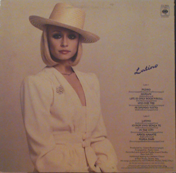Raffaella Carrà - Latino | CBS (PFC 90604) - 2