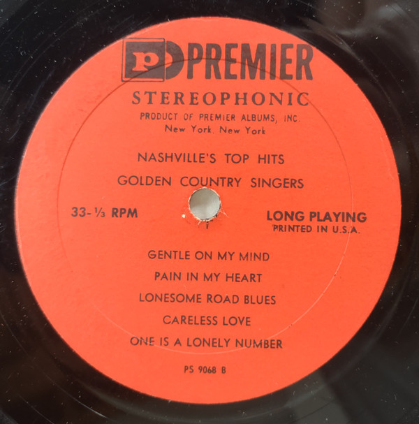 The Golden Country Singers - Nashville's Top Hits | Premier (PS-9068) - 4 The Golden Country Singers - Nashville's Top Hits | Premier (PS-9068) - 4