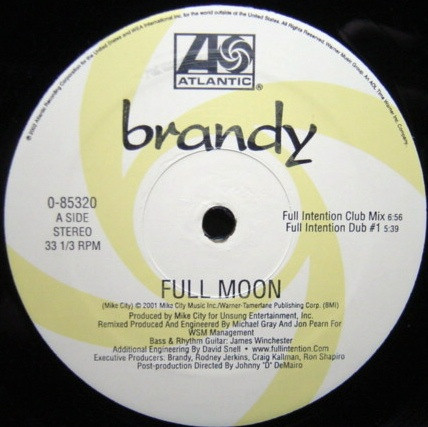 Brandy - Full Moon | Atlantic (0-85320) - 2 Brandy - Full Moon | Atlantic (0-85320) - 2