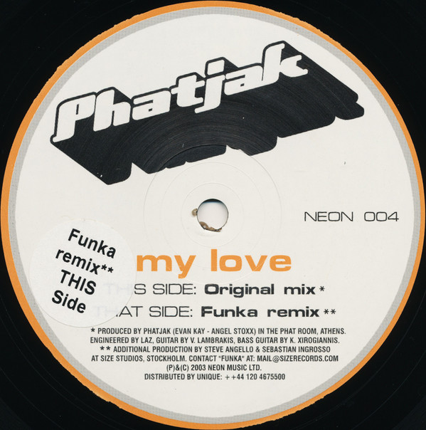 Phatjak - My Love | Neon Music (NEON 004)