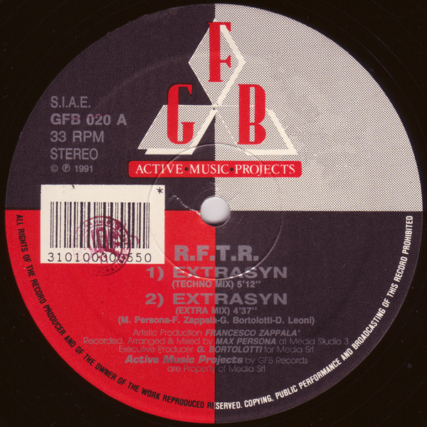 R.F.T.R. - Extrasyn | GFB Records (GFB 020)