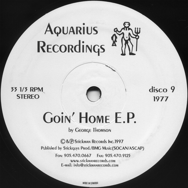 George Thomson - Goin' Home E.P. | Aquarius Recordings (disco 9) - main George Thomson - Goin' Home E.P. | Aquarius Recordings (disco 9) - main
