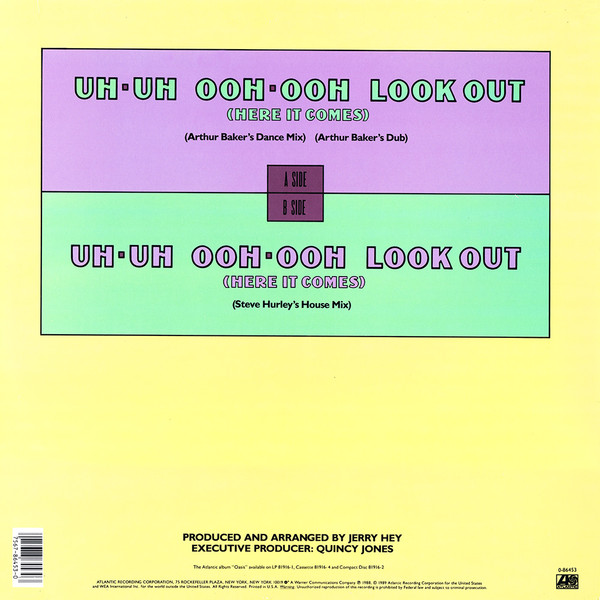 Roberta Flack - Uh-Uh Ooh-Ooh Look Out (Here It Comes) | Atlantic (0-86453) - 2