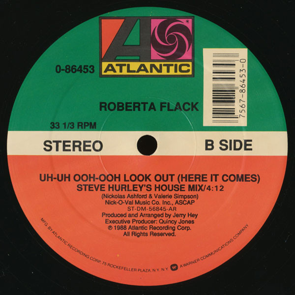 Roberta Flack - Uh-Uh Ooh-Ooh Look Out (Here It Comes) | Atlantic (0-86453) - 4