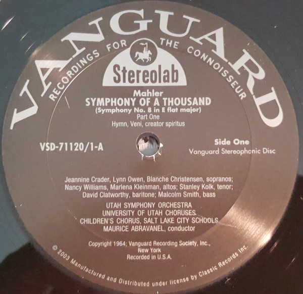 Symphony Of A Thousand (Symphony No. 8 In E Flat Major)