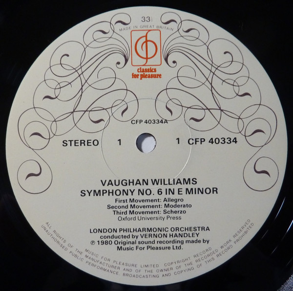 Symphony No 6 In E Minor; Prelude & Fugue In C Minor