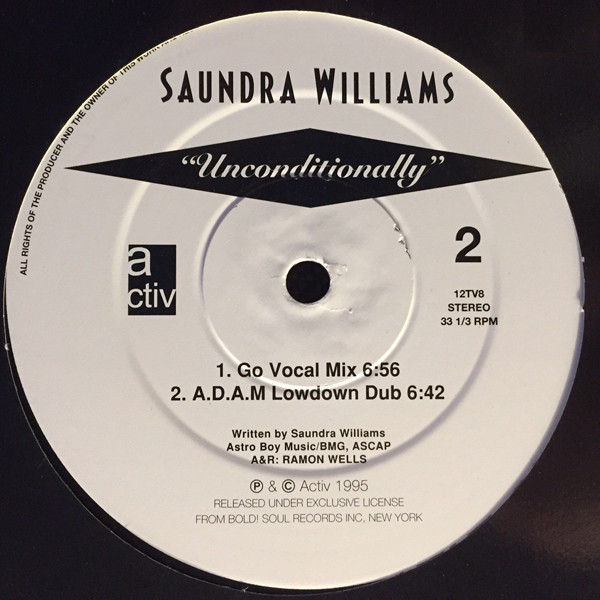 Saundra Williams - Unconditionally | Activ (12TV8) - 4 Saundra Williams - Unconditionally | Activ (12TV8) - 4