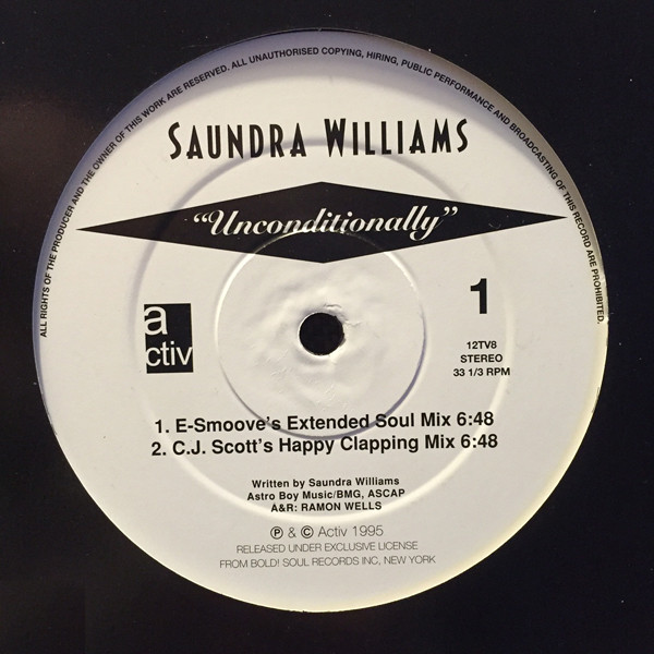 Saundra Williams - Unconditionally | Activ (12TV8) - 3 Saundra Williams - Unconditionally | Activ (12TV8) - 3