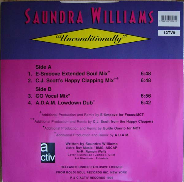 Saundra Williams - Unconditionally | Activ (12TV8) - 2 Saundra Williams - Unconditionally | Activ (12TV8) - 2