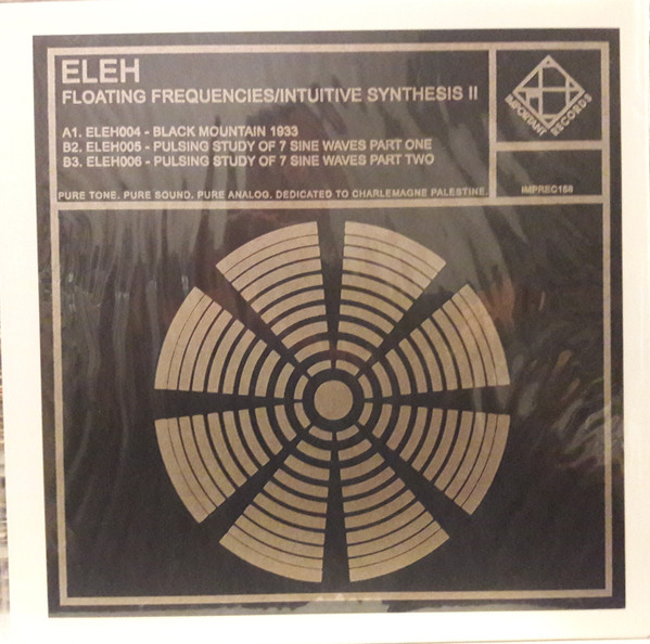 Eleh - Floating Frequencies / Intuitive Synthesis II | Important Records (IMPREC158) - main Eleh - Floating Frequencies / Intuitive Synthesis II | Important Records (IMPREC158) - main