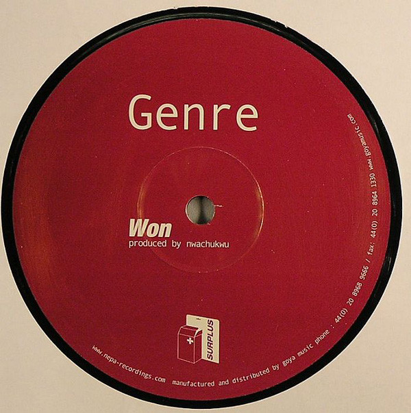 Genre - Won | Surplus (SURP 003) - 2