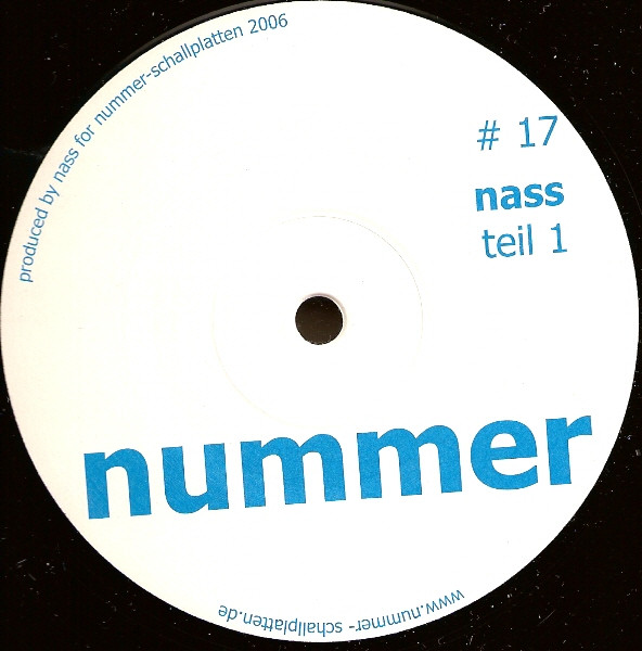 Nass - Teil 1 | Nummer-Schallplatten (# 17) - main