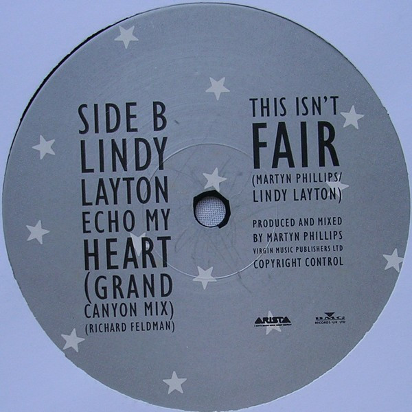 Lindy Layton - Echo My Heart | Arista (613 845) - 4 Lindy Layton - Echo My Heart | Arista (613 845) - 4