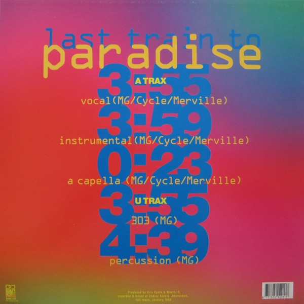 Quazar - Last Train To Paradise | Go Bang! Records (BANG 021) - 2 Quazar - Last Train To Paradise | Go Bang! Records (BANG 021) - 2