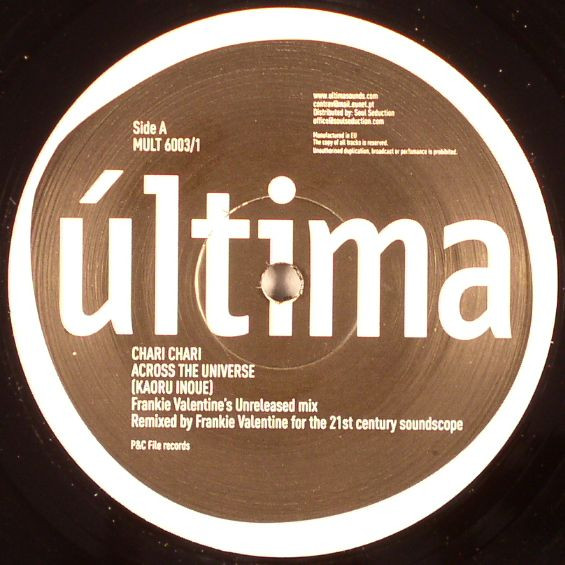 Chari Chari - Across The Universe | Última (MULT 6003/1) - main Chari Chari - Across The Universe | Última (MULT 6003/1) - main