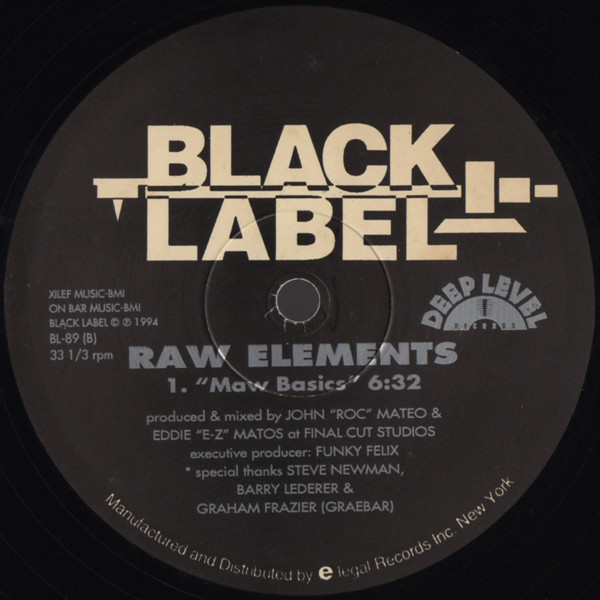 Mateo & Matos - Raw Elements | Black Label (BL-88) - 2 Mateo & Matos - Raw Elements | Black Label (BL-88) - 2