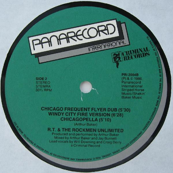 R.T. & The Rockmen Unlimited - (I Want To Go To) Chicago | Panarecord International (PRi 2004) - 4