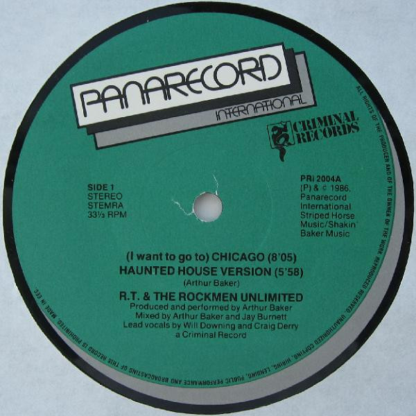 R.T. & The Rockmen Unlimited - (I Want To Go To) Chicago | Panarecord International (PRi 2004) - 3